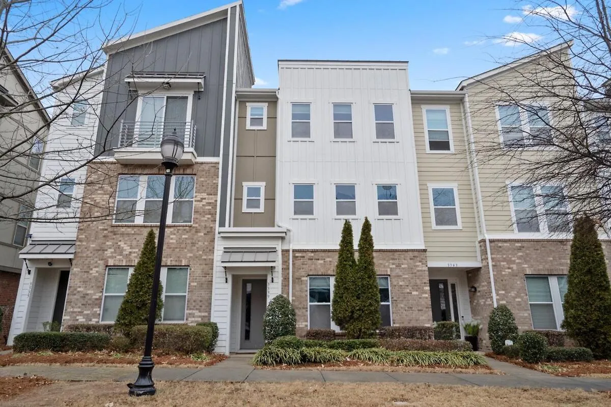Luxurious King 3Br Townhouse In Uptown Charlotte! Villa United States