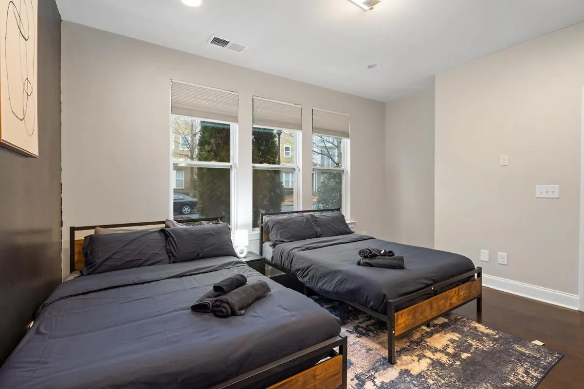 Luxurious King 3Br Townhouse In Uptown Charlotte! Villa Charlotte