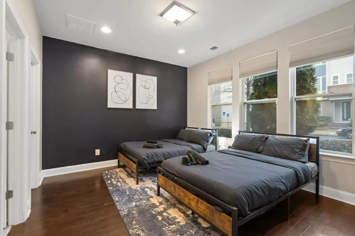 Luxurious King 3Br Townhouse In Uptown Charlotte! Villa United States